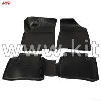 Коврики салонные (комплект) текстиль JAC J7 JTEXSJ7-NPBK